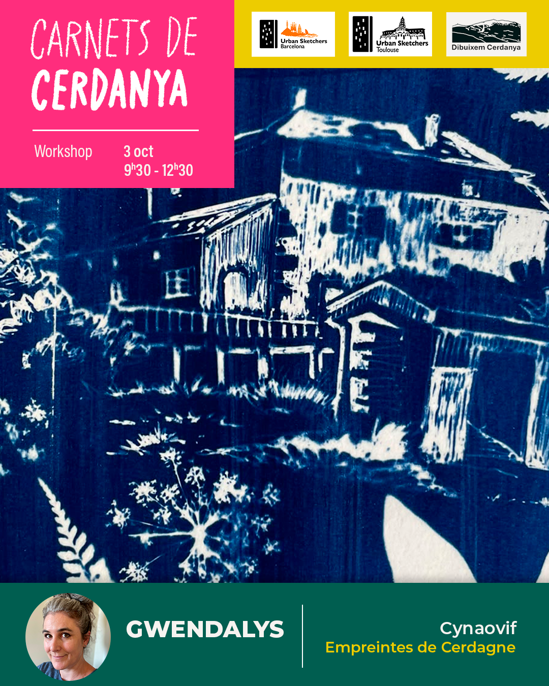 CIANOTÍPIA i DIBUIX - Gwendalys Dissabte/Samedi