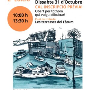 Dibuixem al Port Fòrum