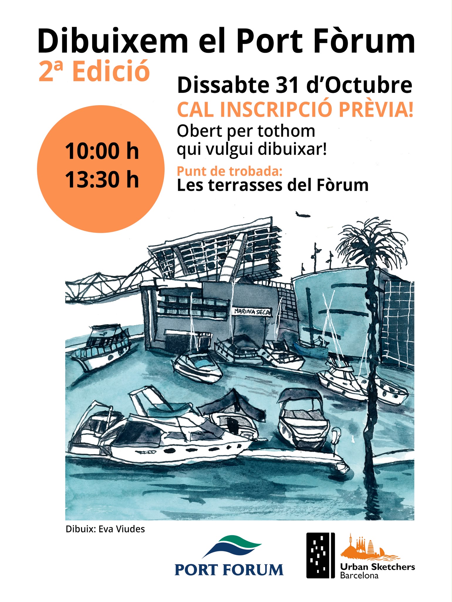 Dibuixem al Port Fòrum
